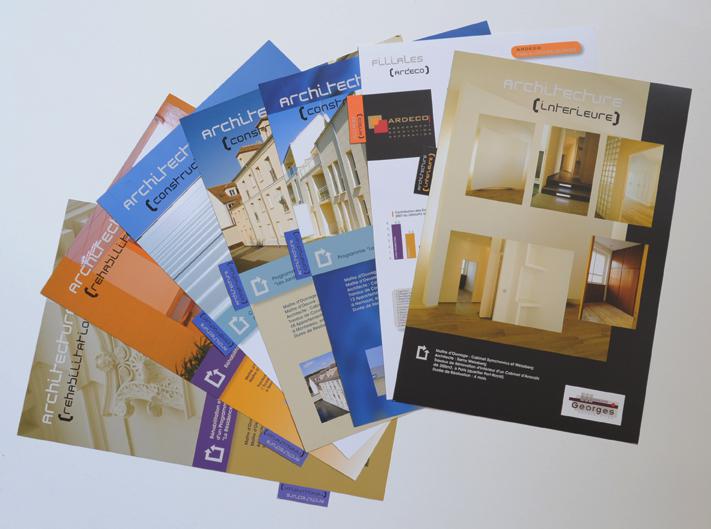 Prospectus, dépliants et Flyers - Impression Offset, numérique et sérigraphie